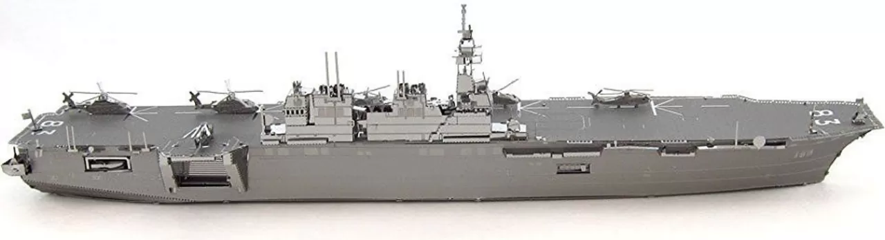 Tenyo Metallic Nano Puzzle T-Mp-05 Japan Maritime Self-Defense Force Izumo