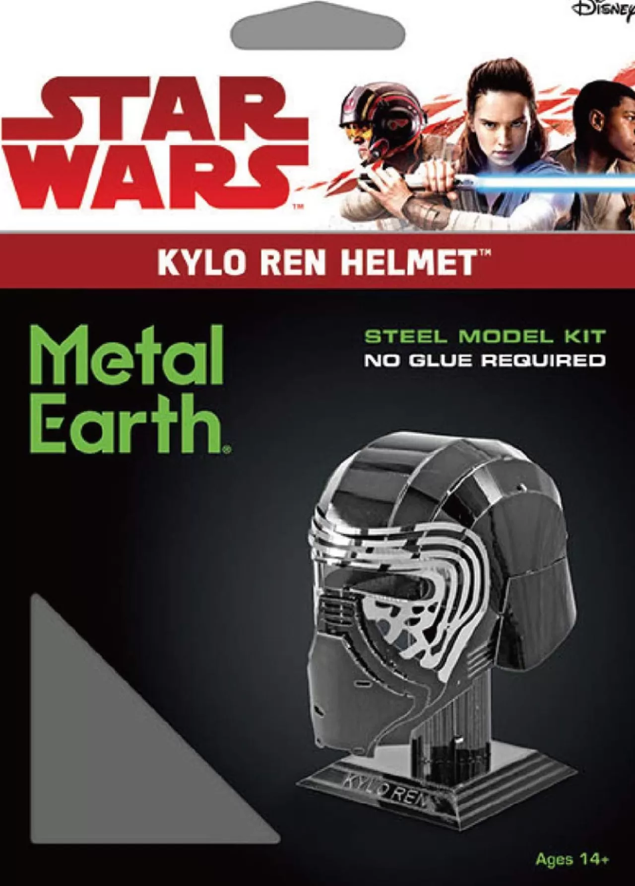 Tenyo Metallic Nano Puzzle W-Me-034M Star Wars Kylo Ren Helmet