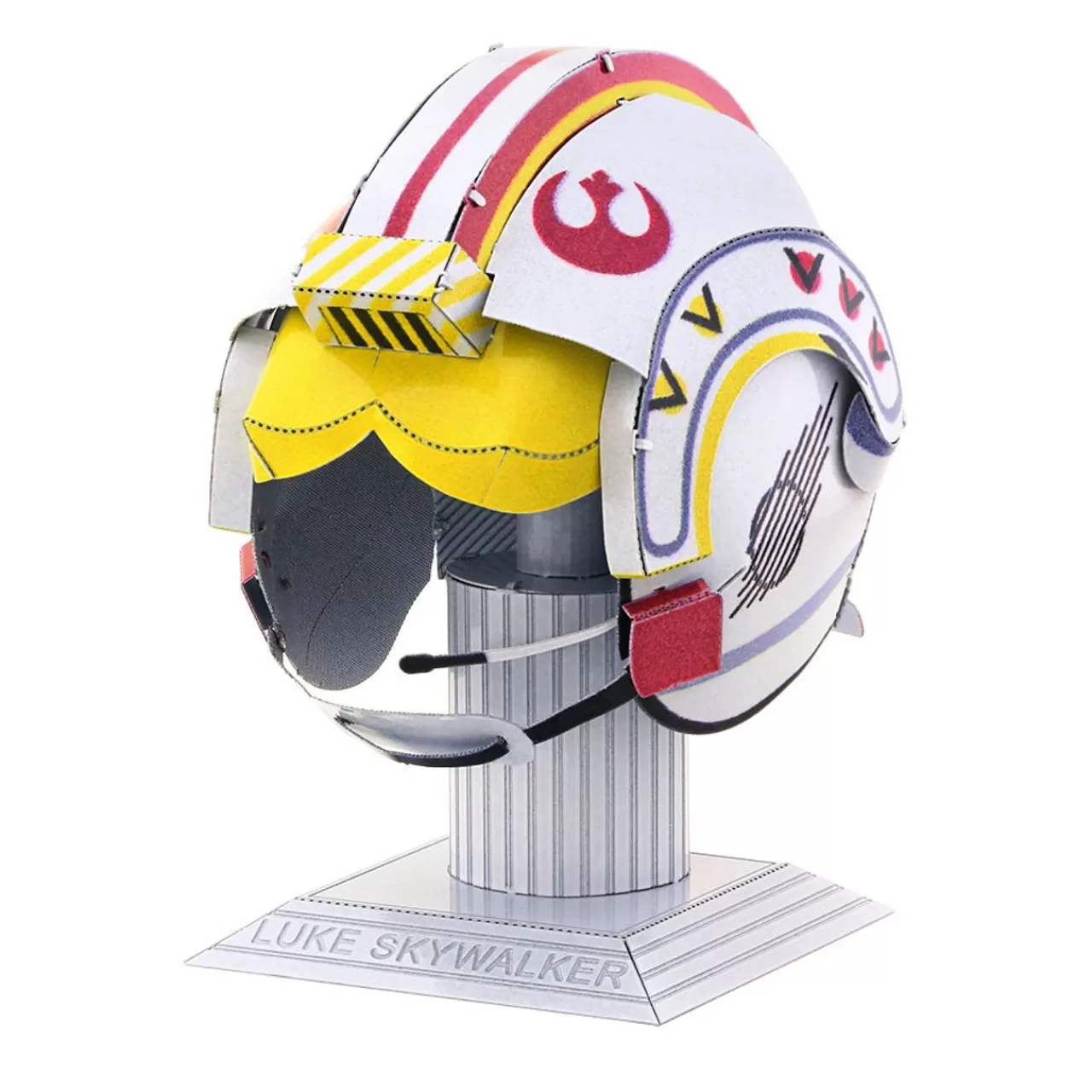 Tenyo Metallic Nano Puzzle W-Me-033M Star Wars Luke Skywalker Helmet