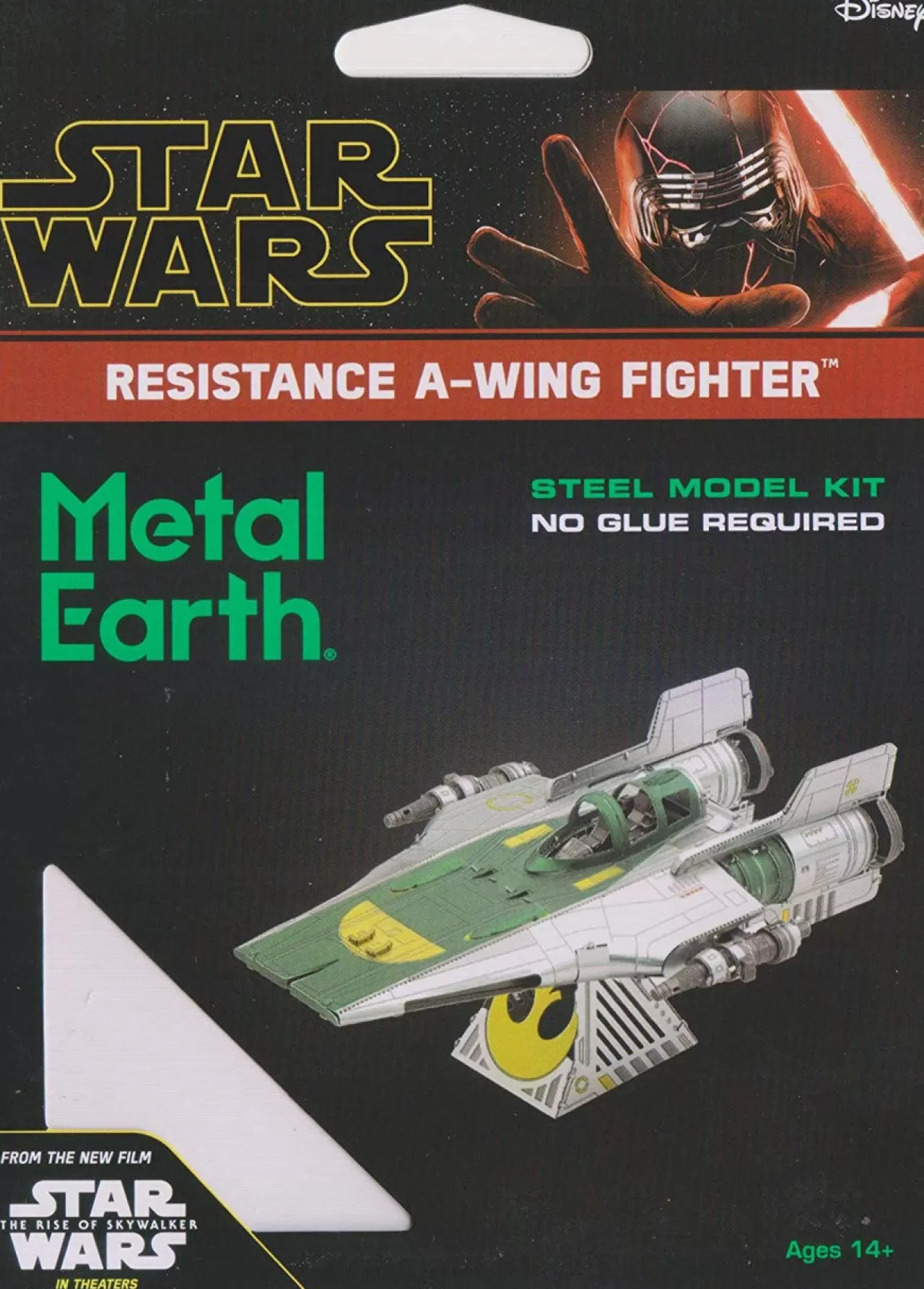 Tenyo Metallic Nano Puzzle W-Me-037M Star Wars Resistance A-Wing Fighter