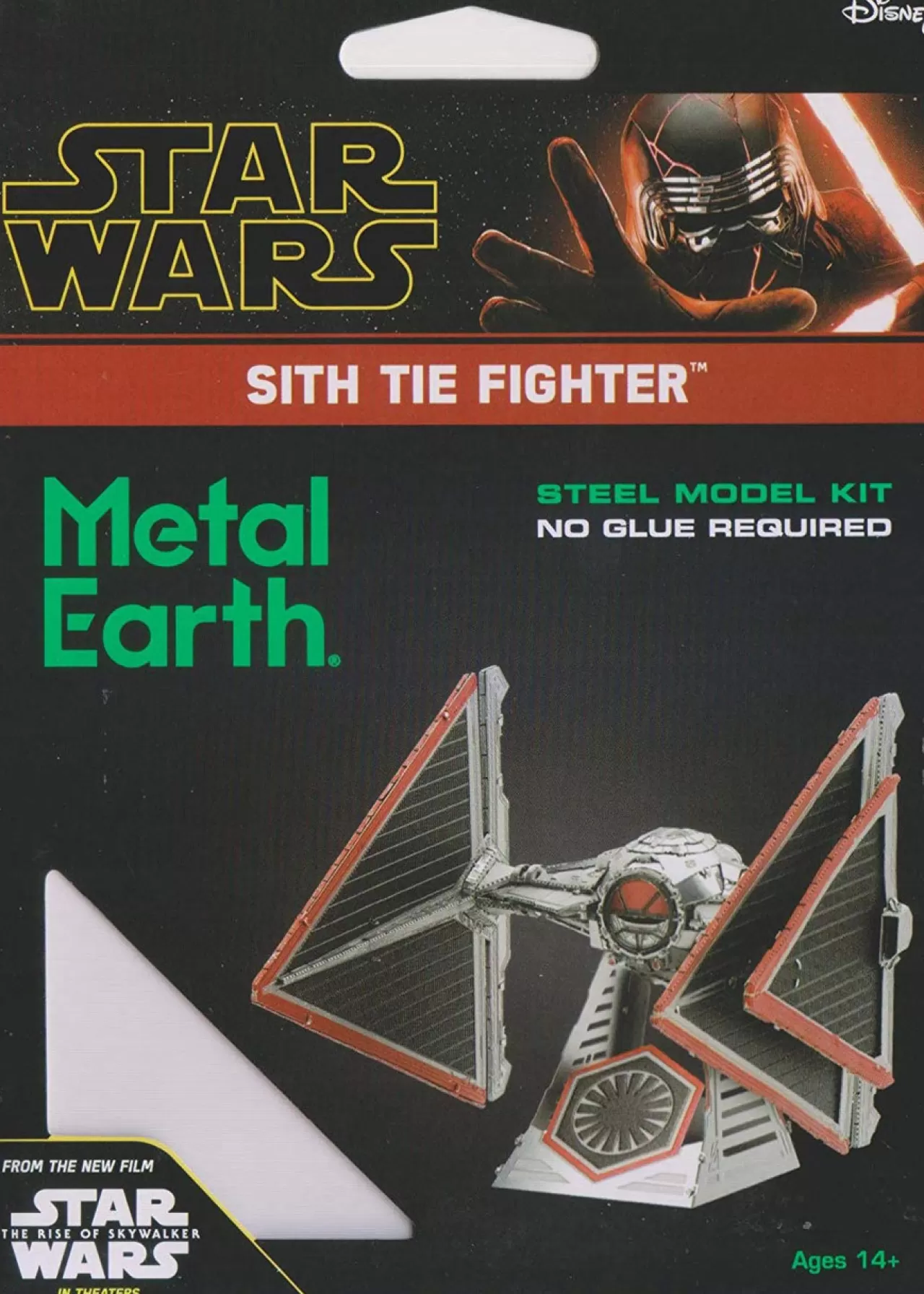 Tenyo Metallic Nano Puzzle W-Me-036M Star Wars Sith Tie Fighter