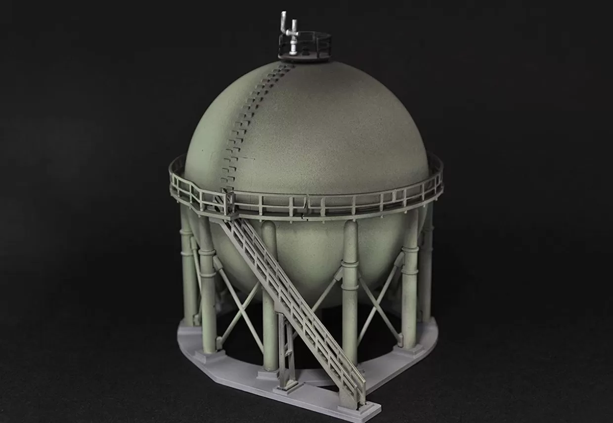 Cheap Tomytec Dcm08 Diocolle Combat 1/144 War-Damaged Manufacturing Plant A (Propane Storage Tank) Plastic Model