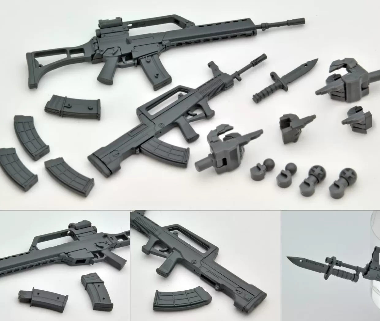 Online Tomytec Diocom Weapons Dcml01 Assault Rifle Set A Plastic Model