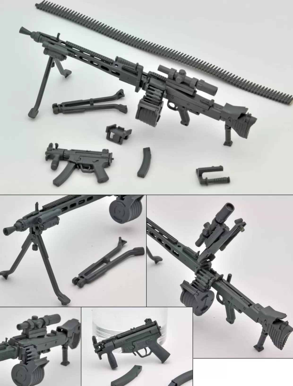 Cheap Tomytec Diocom Weapons Dcml02 Machine Gun Set A Plastic Model