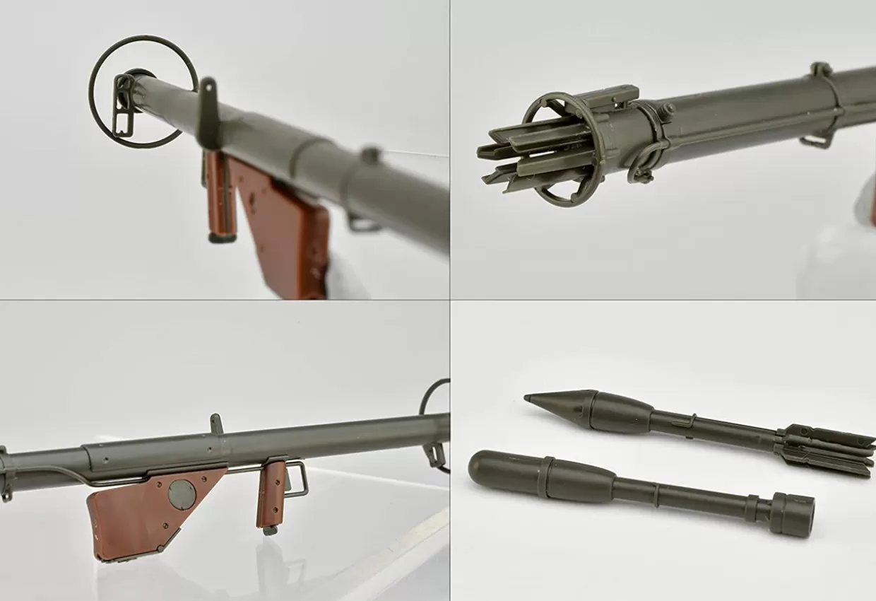 Best Tomytec La092 Military Series Little Armory M1A1 Bazooka Type 1/12 Plastic Model Kit