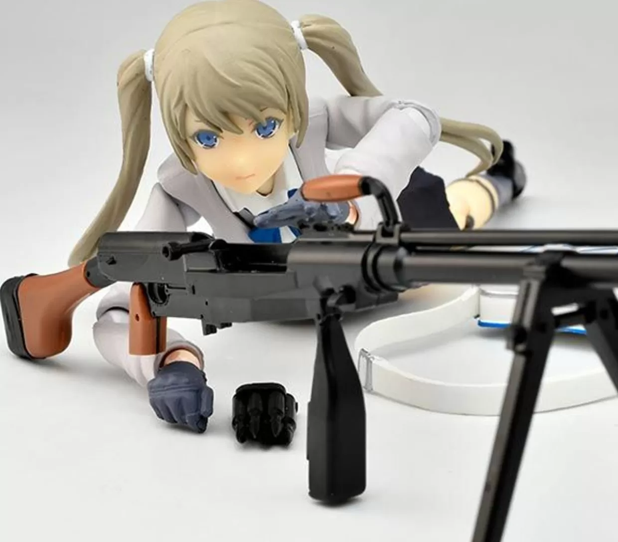 Sale Tomytec Military Series 1/12 Little Armory (La090) Ptrs1941 Rifle Type Plastic Model