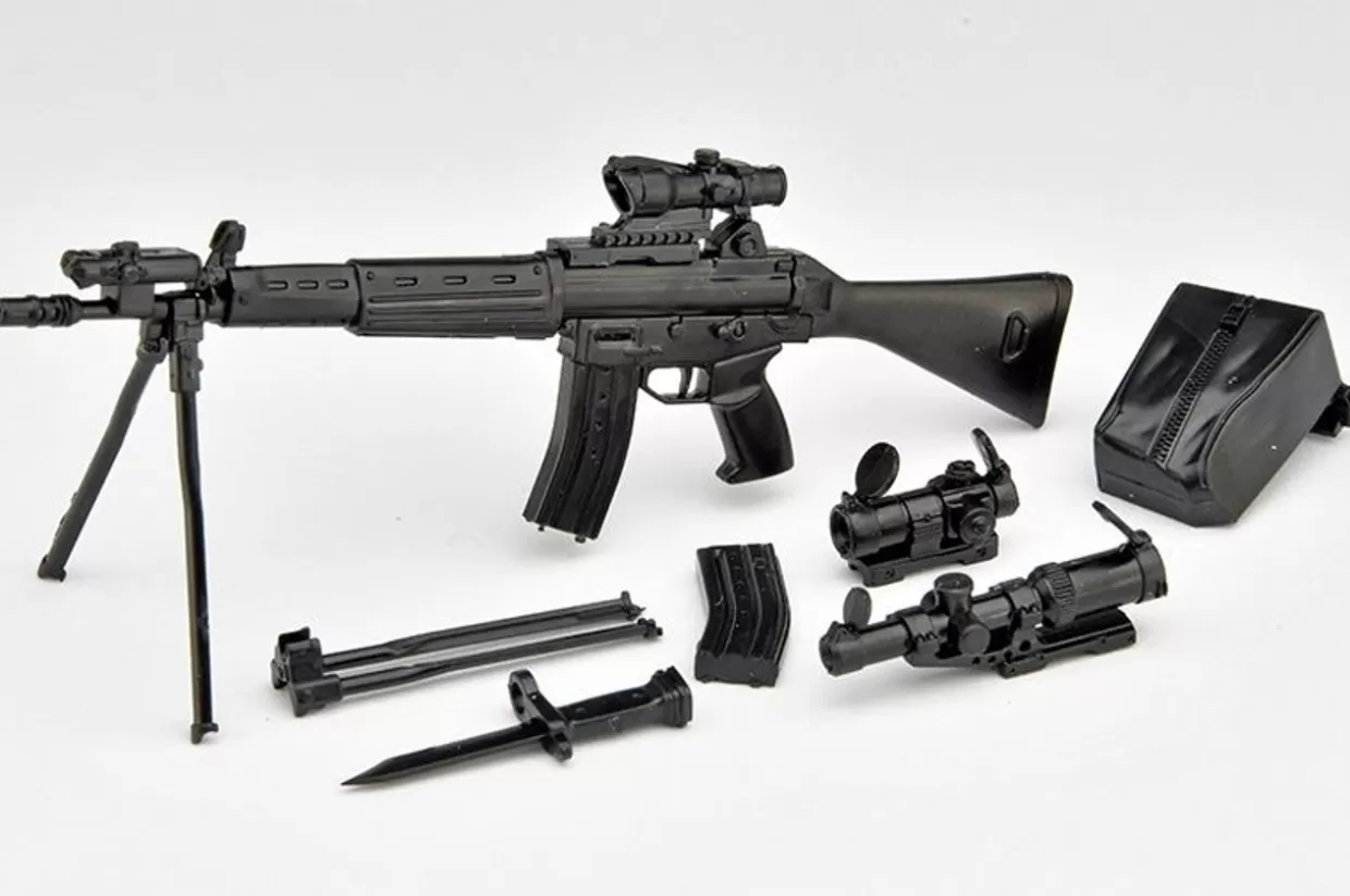 Sale Tomytec Military Series 1/12 Little Armory La089 Type 89 Assault Rifle Type 1.5 Plastic Model