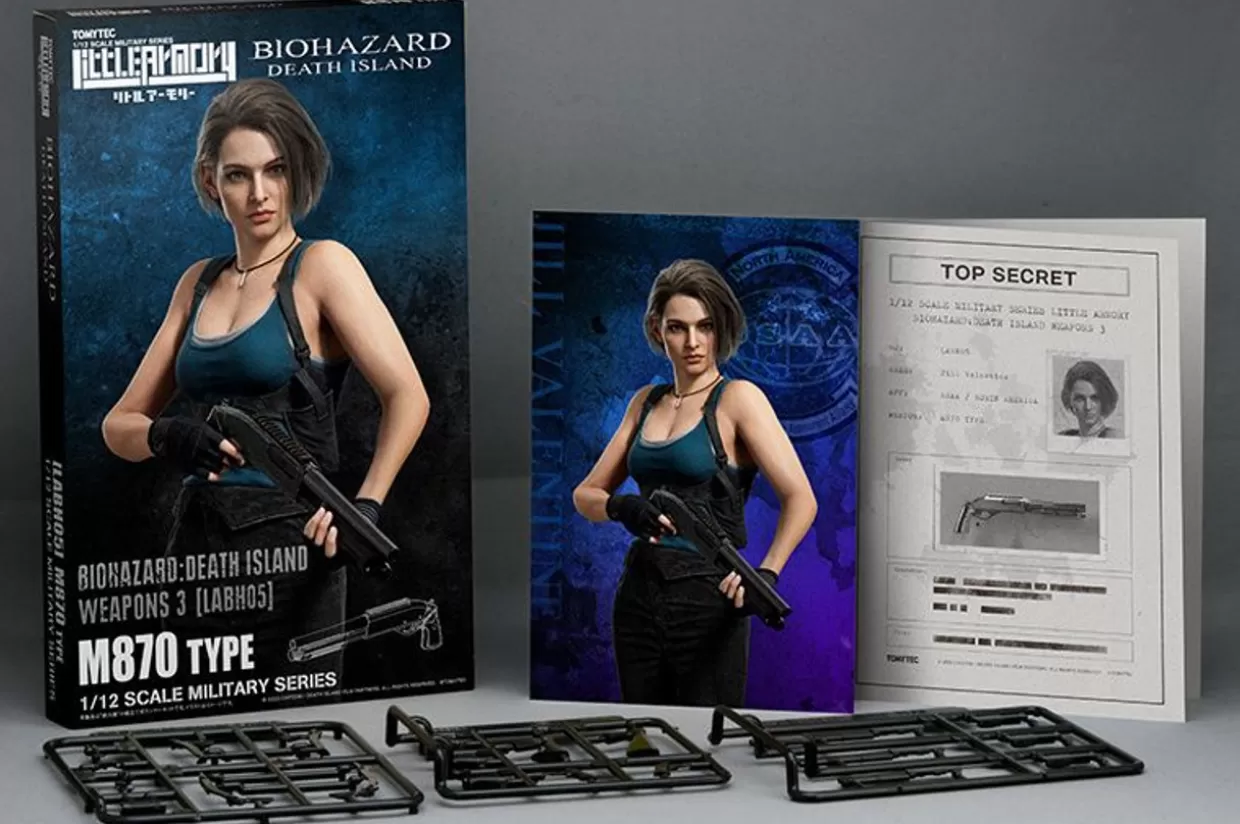 Hot Tomytec Military Series 1/12 Little Armory Resident Evil: Death Island Weapons Type 3 Jill Valentine Plastic Model