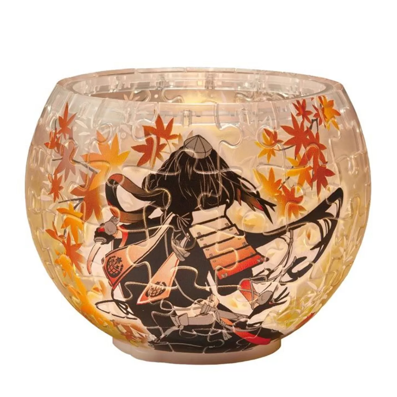 Yanoman 2201-37 3D Led Lamp Shade Puzzle Touken Ranbu - Imanotsurugi (80 Pieces)